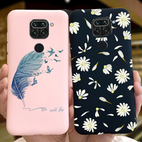 Dla Xiaomi Redmi uwaga 9 przypadku miękka kreskówka wzór silikonowy telefon tylna pokrywa skrzynka dla Xiaomi Redmi uwaga 9 Pro Max 9s Note9 zderzak 6